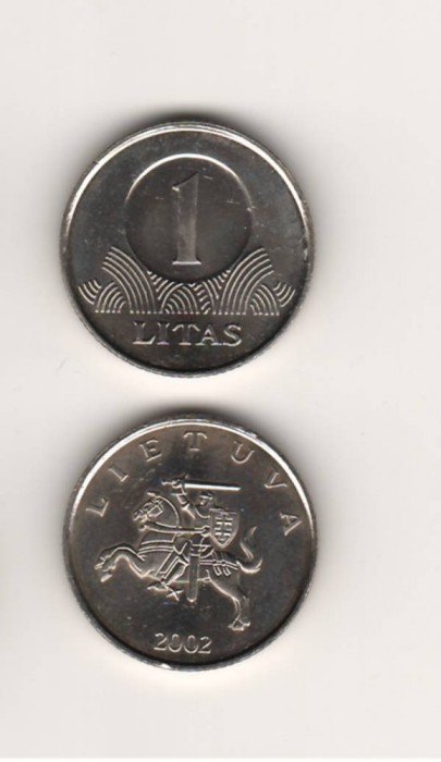 SV * Lituania 1 LITAS 2002 * AUNC+ / UNC