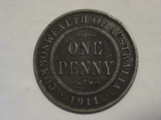 One Penny Australia 1911 foto