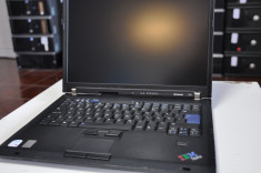 LAPTOP LENOVO T60 THINK PAD INTEL CORE2 DUO T7100 2GB DDR2 80GB HDD S-ATA DVD GARANTIE 6 LUNI !( Baterie Noua Sigilata) foto