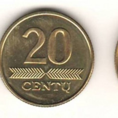 SV * Lituania 10 - 20 - 50 CENTU 1998 - 1999 - 2000 (a)UNC