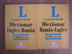 Dictionar Roman-Englez, Englez-Roman (2 volume) foto