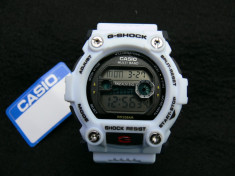 CEAS CASIO G-SHOCK G-7900 PEARL WHITE EDITION -SUPERB-MECANISM JAPONEZ-POZE 100% REALE-PRET IMPORTATOR-GARANTIE-LIVRARE GRATIS-STOC LIMITAT foto