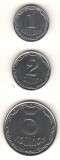 SV * Ucraina LOT 1 -2 -5 -10 -25 -50 KOPIIOK / COPEICI 2008 - 2009 - 2010 UNC, Europa, Cupru-Nichel