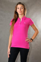 Tricou Polo Esotiq -32189-43x - roz fucsia foto