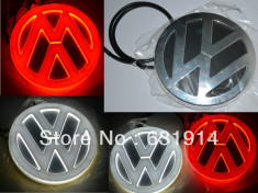 Emblema VW 4D Red Light / 12 V foto