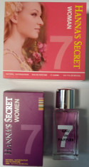 Tester Apa de Parfum Hanna&amp;#039;s Secret 4 pentru Ea 50 ml foto