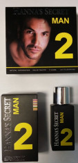 Tester parfum Hanna&amp;#039;s Secret MAN 40 ML NEGRU foto