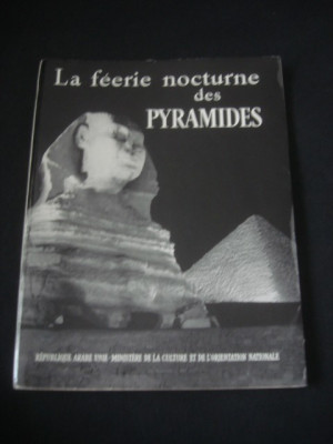 Gaston Papeloux - La feerie nocturne des pyramides foto