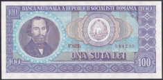 Bancnota Romania 100 Lei 1966 - P97 UNC foto
