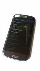 Samsung S3 i9300 Pebble Blue necodat, stare impecabila! foto