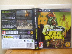 Red Dead Redemption Undead Nightmare (PS3) (ALVio) + sute de alte jocuri ps3 ( VAND SCHIMB ) foto