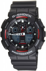 Ceas Casio Men&amp;#039;s GA100-1A4 G-Shock Sport Watch ~ ORIGINAL 100% ~ Absolut nou, in cutie ~ Model de top pe amazon ~ Plata in 3 rate lunare cu dobanda 0! foto