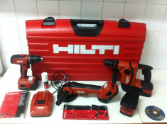 Set HILTI SF 22-A , HILTI AG 125-A22 , HILTI TE 6-A36 din 2013 foto