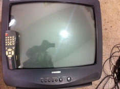 Televizor Samsung, CRT, 54cm, impecabil, telecomanda originala,Koreea foto