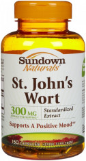 sundown naturals st. john&amp;#039;s wort (anti depresie , anti anxietate ) foto