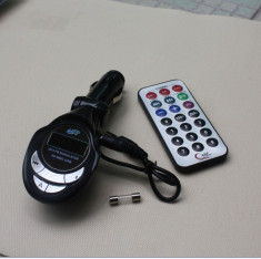 Car Kit MP3 Modulator Player FM Transmitter SD/MMC/USB Modulator fm MP3 AUTO mod fm Car MP3 player cu modulator FM Emitator radio. LIVRARE IMEDIATA! foto