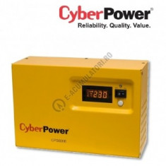 UPS Cyber Power CPS600E 420 W plus baterie auto Rombat Tornada 80 Ah perfect pentru centrale termice sau servere. foto