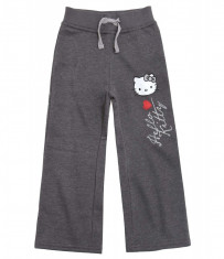 Pantalon trening 4-10 ani - Hello Kitty - gri foto