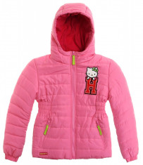 Geaca fetite 4-10 ani - Hello Kitty - roz deschis foto