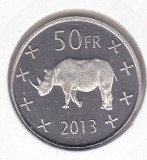 bnk mnd Katanga 50 franci 2013 unc , fauna