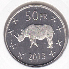 bnk mnd Katanga 50 franci 2013 unc , fauna