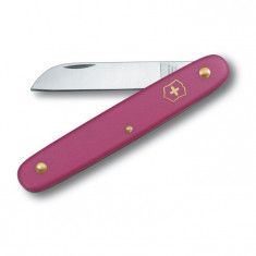 Cutit / Briceag Victorinox Floral Knife 3.9050.53B1 Roz Altoit Gradinarit foto