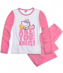 Pijama fetite 4-10 ani - Hello Kitty - art 79590 alb-roz foto