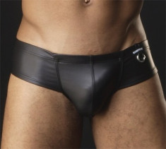 Sexy Chilot Chiloti Underwear Barbati Male Boxeri Originali Push Up Piele Eco Tanga G-string! Livrare Gratuita ! foto
