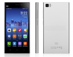 Telefon Xiaomi Mi3 M3, Argintiu, Original,Quad Core,2GB RAM,5&amp;#039;&amp;#039;,1080p,13mp,Android 4.4, MIUI 4.6.13, noi, la cutie, mai puterinc decat HTC ONE! foto