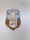 Insigna &quot;UFS&quot; 1959-1969, Romania de la 1950