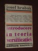Introducere Inteoria Versificatiei - Josef Hrabak