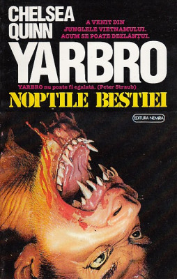 Yarbro - Noptile bestiei - Chelsea Quinn foto