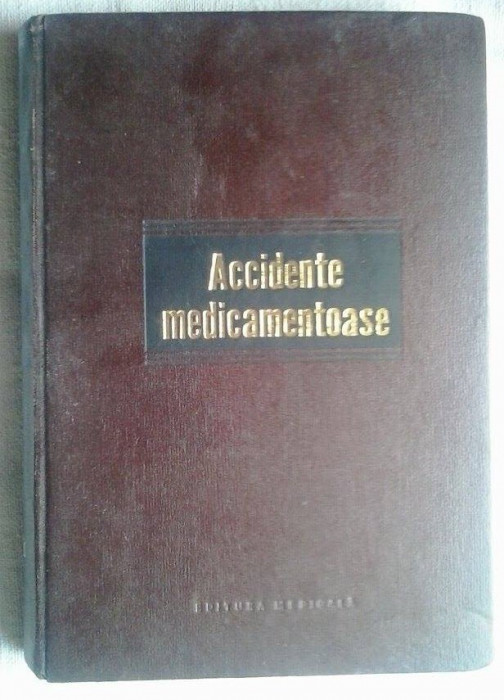 GH. PANAITESCU, E.A. POPESCU - ACCIDENTE MEDICAMENTOASE