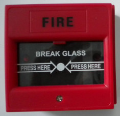 Buton de incendiu cu geam FAB-01 foto