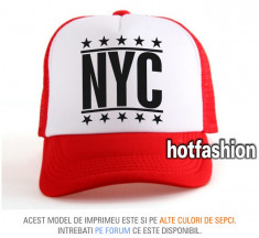 SAPCA, SEPCI TRUCKER, cu plasa, snapback - NEW YORK CITY - e x c l u s i v ! foto