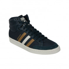 ghete barbat, ADIDAS AMERICANA HI 100% originale, noi, panza+piele, in cutie foto