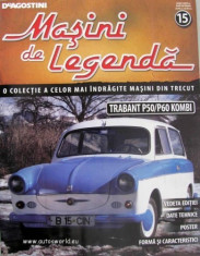 VAND COLECTIA MASINI DE LEGENDA NR 1-68 MACHETE MASINI INCLUSE foto