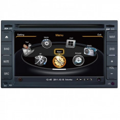 Edotec EDT C001 Dvd Auto Multimedia Gps Navigatie Tv Bluetooth Nissan Hyundai foto