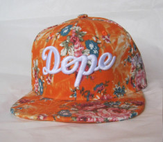 Sapca hip-hop DOPE, Snapback, Sapca imprimeu floral, MODEL 2014 foto