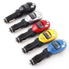 Car Kit MP3 Modulator Player FM Transmitter SD/MMC/USB Modulator fm MP3 AUTO mod fm Car MP3 player cu modulator FM Emitator radio. LIVRARE IMEDIATA! foto