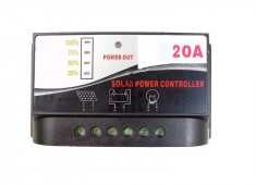 Regulator incarcare 12v - 20A Charge controller regulator solar panouri solare foto