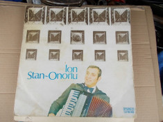 ION STAN ONORIU , VINIL, ACORDEON LAUTAREASCA . foto