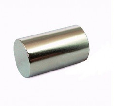 Magnet neodim cilindru puternic 20/34 mm N45 pt inginerii cu forta concentrata pe capete foto