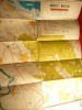 Harta Turistica Muntii Macin, Romania, Anii &#039;50, Colectie, Harta Veche, Turism Romania