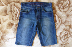 Blugi scurti Tommy Hilfiger Denim Manhattan , Old School Blue; 28; impecabili foto