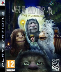 JOC PS3 WHERE THE WILD THINGS ARE THE VIDEOGAME ORIGINAL / STOC REAL / by DARK WADDER foto