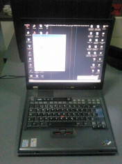 Vand laptop IBM G41, dual core 3,2GHz, 1,24GRam, Hdd 40Gb, mic defect. foto