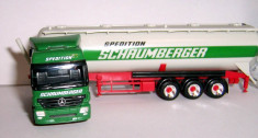 Herpa Mercedes ACTROS cisterna SCHAUMBERGER 1:87 foto