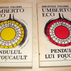 PENDULUL LUI FOUCAULT - Umberto Eco / 2 Volume