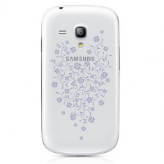 Capac Spate Capac Baterie Samsung I8190 Galaxy S3 mini la fleur ORIGINAL foto
